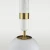 Lampa stylowa wisząca do kuchni nad stół LA SPEZIA mosiądz P01329BR - Cosmo Light